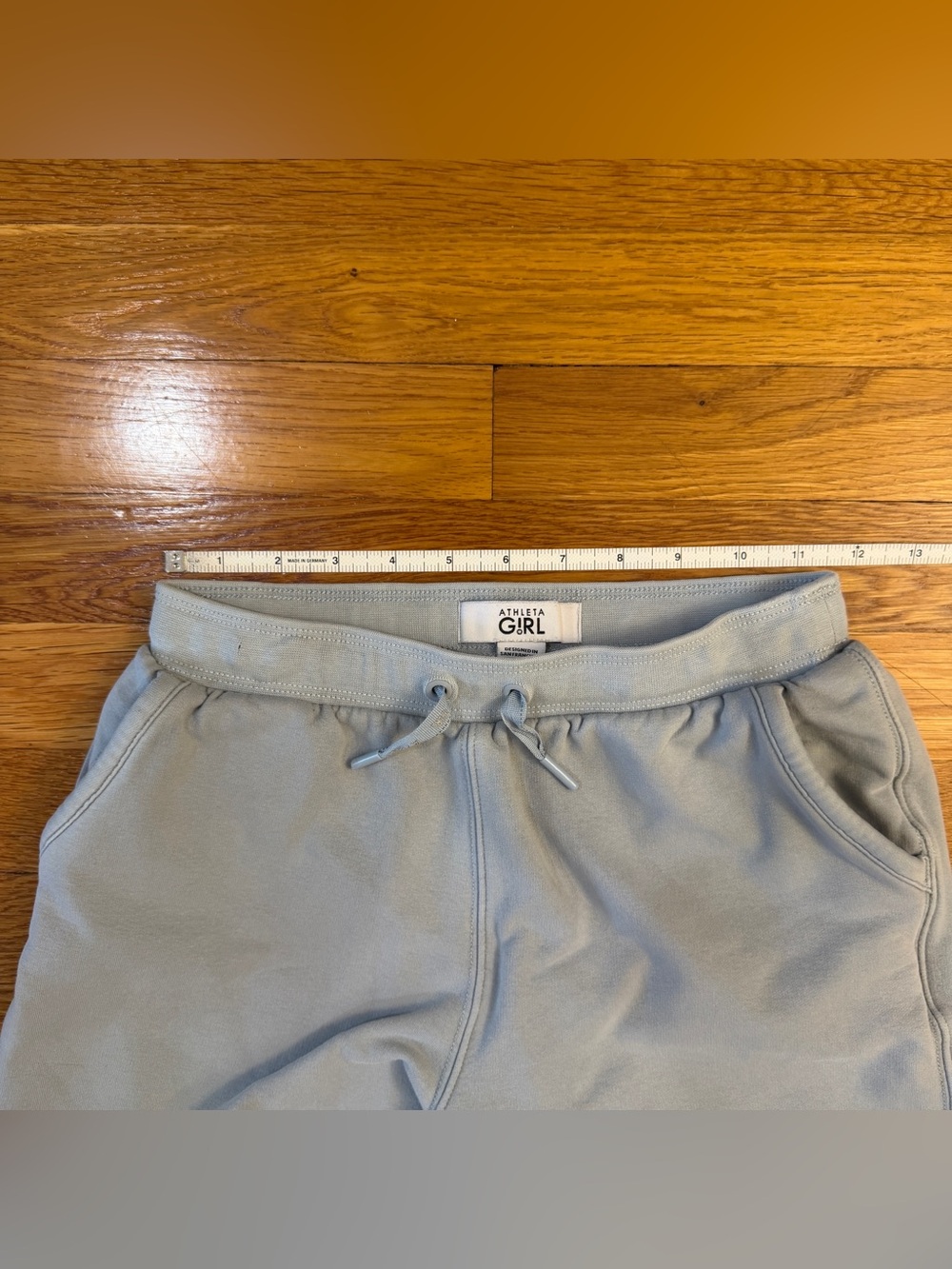 Athleta Girl Sweatpant Joggers in Light Blue/Gray - Girls Size M/8-10 - Picture 3 of 7